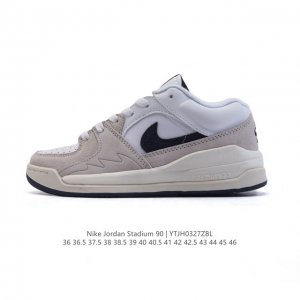200 【公司级 头层皮】耐克 Nike Air Jordan Stadium Aj90 潮流运动板鞋 Aj90 充满了对Tinkerhathield 原创设计