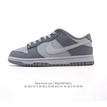 高品质版本 头层皮 耐克 Nike Sb Dunk Low Pro 男 女滑板鞋 经典复古运动鞋。采用低帮设计，塑就经典 Dunk 风格。鞋垫后跟搭载 Zoom - 点击图像关闭
