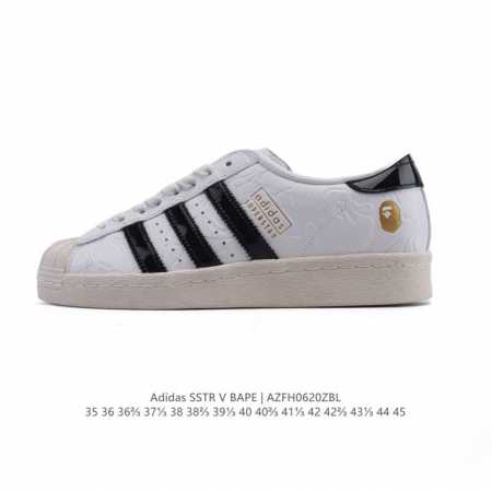 公司级 阿迪达斯 Adidas Sstr V Bape 2025年新款鞋子 蛇年新款经典贝壳头系列 新款休闲板鞋潮流男女士运动鞋 阿迪达斯 与 Bape 联名的 - 点击图像关闭
