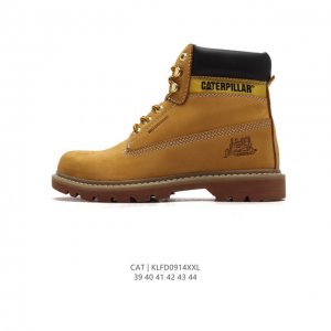 公司级 Cat Footwear Cat 卡特工装 休闲复古潮鞋系列靴子 马丁靴 新款潮高帮板鞋 专治各种不帅 鞋身轻便 舒适性相当不错 橡胶大底 上身随意搭配
