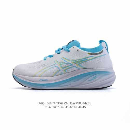 170 asics Gel Nimbus26 2024 01#亚瑟士#跑步鞋 超厚底增高百搭老爹鞋 最舒适跑鞋，中底两大独家科技都带来全新能量，造就历来最软弹的