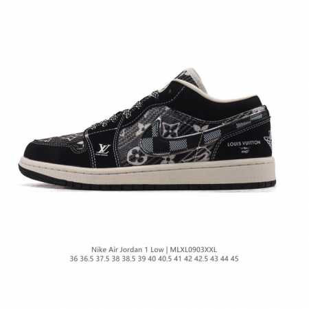 公司级 耐克 乔丹Air Jordan 1 Low Aj1 乔1 乔丹1代Aj1 低帮复古文化休闲运动篮球鞋。该鞋款从 1985 年元年款汲取设计灵感，焕新演绎 - 点击图像关闭