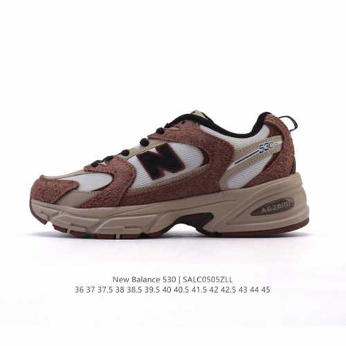 真标 新百伦 Nb530 New Balance 530 复跑古鞋 厚底增高老爹鞋 缓震运动慢跑鞋。Nb530这鞋双确实是Nb家经复典古款式之一，以全科新技诠释