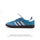 真标 阿迪达斯 Adidas WB Pony Tonal Samba 运动板鞋 经典三叶草与德训鞋结合 复古种草。2023年，是阿迪达斯Samba之年。Samb