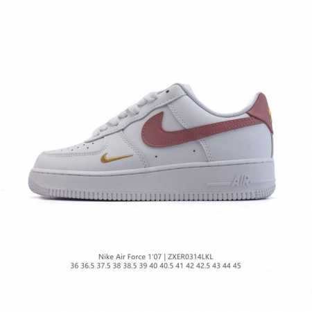 120 耐克 Nike Air Force 1 '07 Low 2025新年新款 空军一号含气垫 小白鞋 低帮百搭厚底增高休闲运动板鞋。柔软、弹性十足的缓震性能 - 点击图像关闭