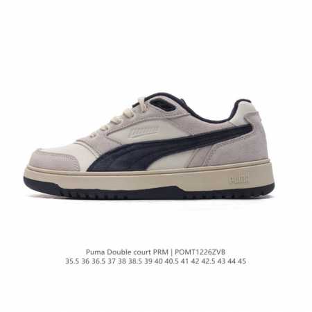 新品 彪马 Puma 男女士doublecourt 运动休闲鞋皮革 中性 防滑 低帮 板鞋 男女同款 2025新款时尚经典避震缓冲百搭板鞋#秋日鞋柜大公开 #这 - 点击图像关闭