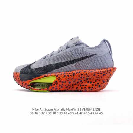 公司级 耐克 Nike Air Zoom Alphafly Next% 3代 马拉松三代 原标原盒真碳纤维 真Zoom X 气垫正确版型！鞋面采用更轻质更透气的 - 点击图像关闭