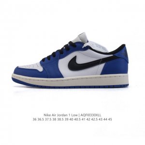 公司级 耐克 乔丹Air Jordan 1 Low Aj1 乔1 乔丹1代Aj1 低帮复古文化休闲运动篮球鞋。从1985 年面世的元年款汲取设计灵感，采用简洁大
