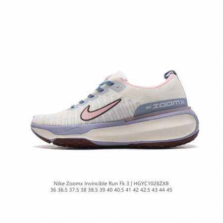 耐克 Nike ZOOMX INVINCIBLE RUN FK 3 机能风格运动鞋 厚底增高老爹鞋。最新一代的invincible 第三代来了！首先鞋面采用的是 - 点击图像关闭