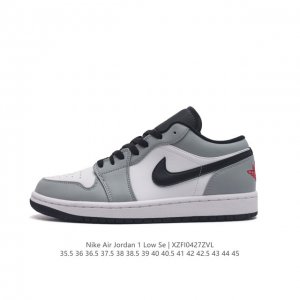 耐克 乔丹air Jordan 1 Low Aj1 乔1 乔丹1代aj1 低帮复古文化休闲运动篮球鞋。该鞋款从 1985 年元年款汲取设计灵感，焕新演绎简约经典