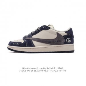 公司级 真标 耐克 Nike Air Jordan 1 Low OG SP Military Blue AJ1乔1 倒勾低帮篮球鞋 AJ1 乔丹1代 aj1 乔