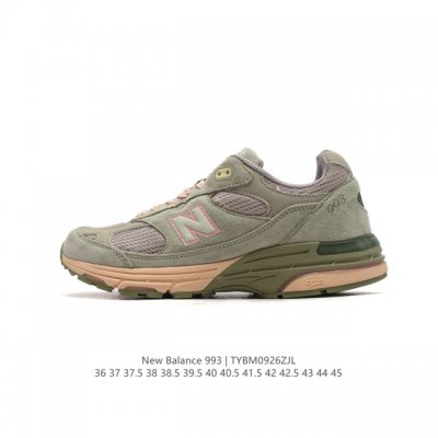 公司级 NEWBALANCE 新百伦993系列美产老爹鞋总统经典复古运动鞋纽巴伦993总统慢跑鞋。卓越的舒适性与经典风格相得益彰，打造出我们的 Made in