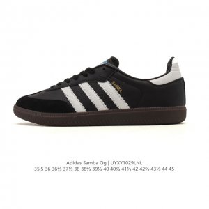 阿迪达斯 德训鞋 Adidas Originals Samba Og Shoes 经典运动鞋小白鞋 T头鞋 男女鞋 彰显休闲摩登风情的时尚经典鞋。它诞生于50年
