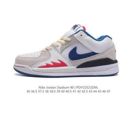 耐克男女士运动板鞋 Nike Air Jordan Stadium 90 Stadium 乔丹 Aj 90 篮球鞋 Jordan Stadium 90充满了对t - 点击图像关闭