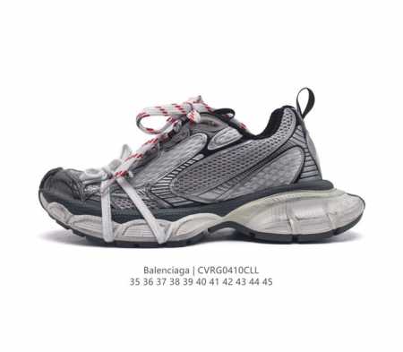 公司级balenciaga 巴黎世家 采用环保再生超纤革与网眼织物鞋面材质 原鞋一致重度做旧效果 ，全原装eva环保去臭环型鞋垫，全新开发5层私模,搭载轻量发泡 - 点击图像关闭