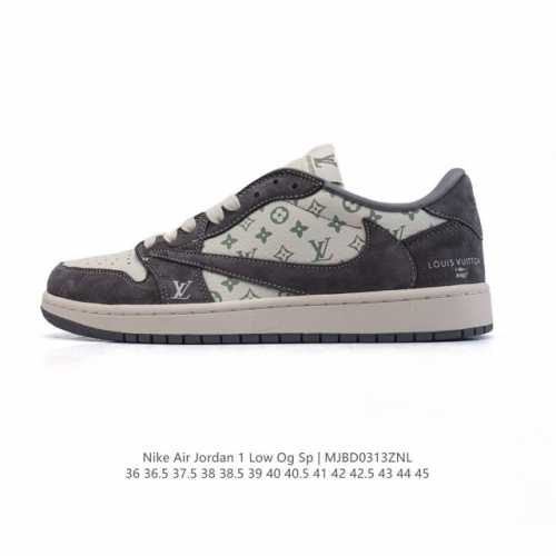 210 【公司级 新配色】真标 耐克/Nike Air Jordan 1 Low Og Sp"Military Blue"Aj1乔1倒勾低帮篮球鞋 Aj1 乔丹