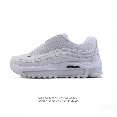 耐克Nike休闲鞋 经典 气垫 Air Max 97 子弹气垫低帮运动鞋。Air Max '97 运动跑鞋以流线型鞋身和卓越科技为热爱运动的你造就全方位防护，强