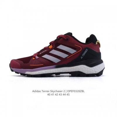 200 【公司级】Adidas阿迪达斯Terrex Skychaser 2 男子经典款户外徒步登山缓震防滑跑步鞋徒步运动鞋，Adidas Terrex Skyc
