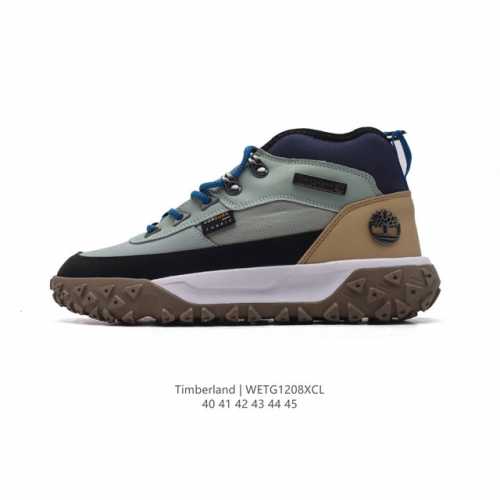公司级 Timberland添柏岚靴子天伯伦高帮马丁靴 路易威登联名 踢不烂经典大黄靴 高帮靴 马丁靴 户外休闲潮流系列 搭配防臭防腐真皮乳胶鞋垫，给您完美的穿