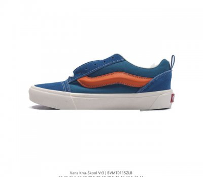 万斯 Vans Knu-Skool Vr3 Lx 面包鞋 坎普尔 茱利安系列低帮复古硫化休闲运动板鞋 肥胖版大logo 要说整个 年最为热门的鞋型之一 面包鞋