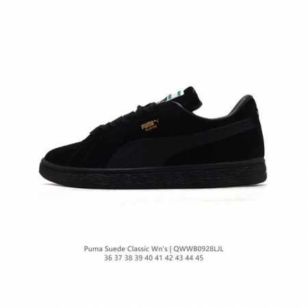 彪马 Puma Basket Classic 男女士休闲运动板鞋。Puma Basket以puma Suede为设计原型,1971年以篮球鞋为设计概念,以扎实的 - 点击图像关闭