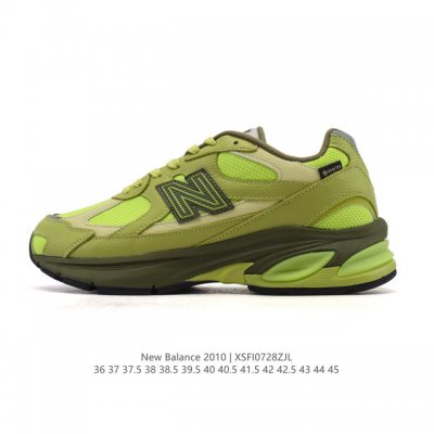 公司级 新百伦 New Balance2010英产做旧鞋款纯色绒运动鞋 厚底增高老爹鞋。此复刻经典鞋款，加入当下大热的户外元素，以曾经篮球鞋款型式样加以打造鞋款