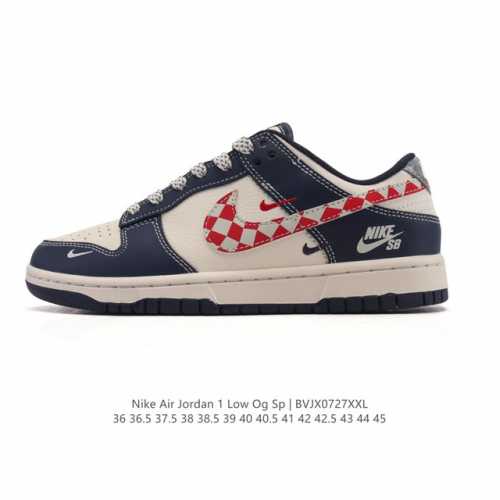 公司级 真标 耐克 Nike Sb Dunk Low Pro 男女同款运动鞋复古板鞋。采用柔软皮革鞋面，经久耐穿，塑就如元年款 Dunk 般的复古质感。鞋头透气