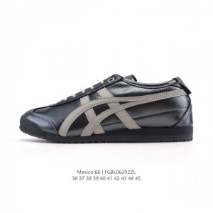 真标 Asics 亚瑟士 男女鞋 配足弓鞋垫 日产经典老牌-鬼塚虎 Onitsuka Tiger Mexico 66经典墨西哥系列复古经典百搭板鞋休闲运动鞋慢跑