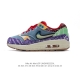 公司级 耐克 Concepts X Nike Air Max 1 Sp Mellow 复古 腰果花 低帮 气垫 休闲跑步鞋 男女子同款运动鞋，气垫百搭跑步鞋。融