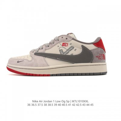 公司级 真标 耐克 Nike Air Jordan 1 Low Og Sp Military Blue Aj1乔1倒勾 2025年新款 低帮篮球鞋 Aj1 乔丹