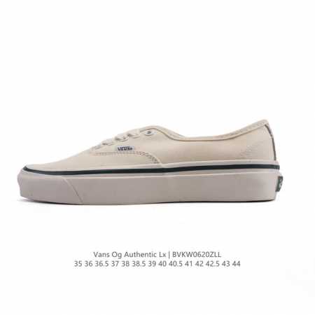 万斯 Vans Vault Og Authentic Lx 高端支线 此次Vans以更加复古的版型推出了全新的Originals复古经典系列运动板鞋 工艺：硫化 - 点击图像关闭