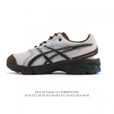 新品公司级 Asics亚瑟士男女通用复古运动休闲运动鞋 老爹鞋 Gel-Ds Trainer 14 时尚运动：Temptation Vacation X Asi