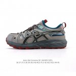 新款 亚瑟士 Asics Gel-Sonoma Cn 轻盈舒适耐磨透气 低帮 洞洞鞋 凉鞋 复古缓震越野运动鞋1012B584-021 硬核户外党必入的3大理由
