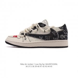 公司级 真标 耐克 Nike Air Jordan 1 Low Og Sp Military Blue Aj1乔1倒勾 2025年新款 蛇年新款 低帮篮球鞋 解