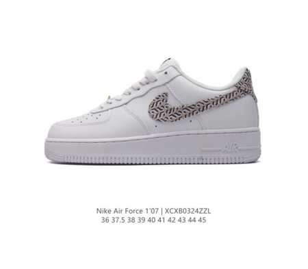 耐克 Nike Air Force 1 '07空军一号经典篮球鞋休闲运动鞋 穿上 Air Force 1 '07 运动鞋革新经典篮球鞋 助你踢踩跳跺 滑步旋转 - 点击图像关闭