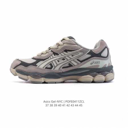 公司级 Asicsgel-Nyc复古单品 亚瑟士Asicstiger 新款休闲鞋 厚底街头运动休闲鞋，Asics亚瑟士推出全新Gel-Nyc，彰显纽约都市活力。 - 点击图像关闭