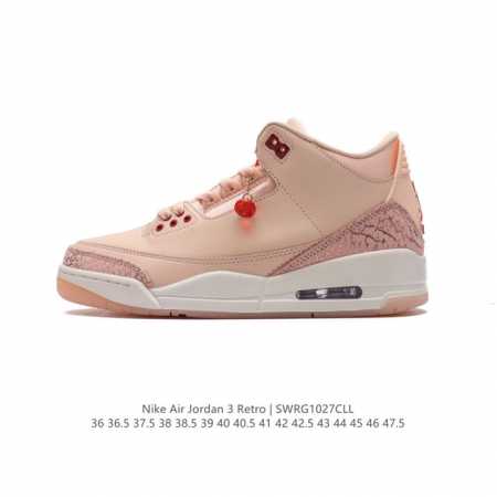 公司级 头层皮 耐克 乔丹 AJ3 耐克 Nike Air Jordan 3 Retro SE 乔3 复刻篮球鞋 乔丹3代 三代 男女子运动鞋，作为 AJ 系列 - 点击图像关闭
