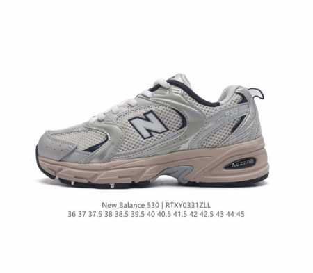 新百伦 Nb530 New Balance 530 复跑古鞋nb530这鞋双确实是nb家经复典古款式之一 以全科新技诠释 成打功造530鞋款 鞋面保在持530基 - 点击图像关闭