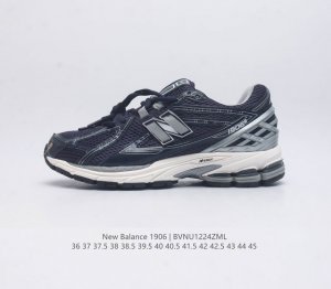 新百伦 New Balance M1906系列 复古运动鞋单品宝藏老爹鞋款 作为nb最经典的档案鞋型之一 与2002一样 1906有着nb最成熟的技术加持和复古