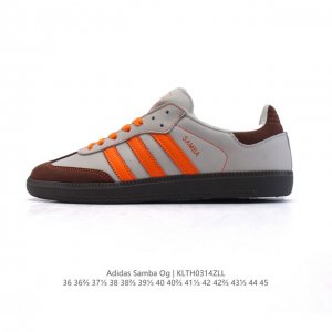 130 阿迪达斯 德训鞋 Adidas Originals Samba Og Shoes 经典运动鞋小白鞋「T头鞋」男女鞋 彰显休闲摩登风情的时尚经典鞋。它诞生