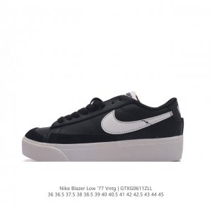 耐克 Nike Blazer Low '77 Vntg 男女子运动鞋 重现低调风格和经典篮球外观，依托经典简约魅力和舒适性能，备受街头时尚赞誉。华美翻毛皮细节、