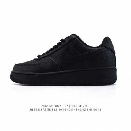 特价 耐克 Nike Air Force 1 '07 Low 空军一号含气垫 小白鞋 低帮百搭厚底增高休闲运动板鞋。柔软、弹性十足的缓震性能和出色的中底设计，横 - 点击图像关闭