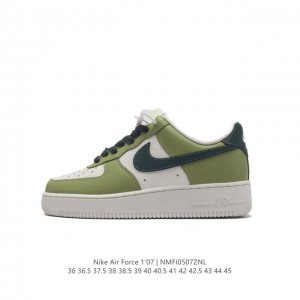 公司级 Af1耐克 Nike Air Force 1 ‘07 Low 空军一号 厚底增高百搭运动板鞋 原楦头原纸板 打造纯正空军版型，专注外贸渠道 全掌内置蜂窝