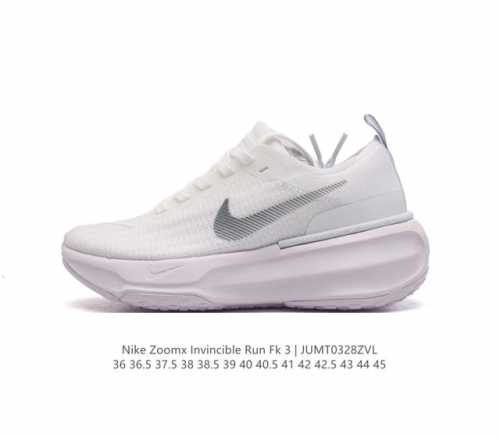 耐克 Nike Zoomx Invincible Run Fk 3 机能风格运动鞋 厚底增高老爹鞋 最新一代的invincible 第三代来了 首先鞋面采用的是