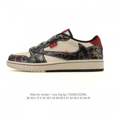 公司级 耐克 Nike Air Jordan 1 Low Og Sp Military Blue Aj1乔1倒勾 2026年新款低帮篮球鞋 Aj1 乔丹1代 A