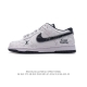 真标 耐克 Nike Dunk Low 运动鞋复古板鞋 路易威登联名 作为 80 年代经典篮球鞋款，起初专为硬木球场打造，后来成为席卷街头的时尚标杆，现以经典细