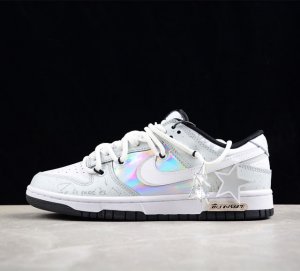 Nk Dunk Low 梦压星河星星 镭射 Sb绑带低帮休闲板鞋 Dd1391-100 尺码 36 36 5 37 5 38 38 5 39 40 40 5 4