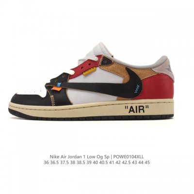 公司级 耐克 Nike Air Jordan 1 Low Og Sp Military Blue Aj1乔1倒勾 2025年新款 低帮篮球鞋 Aj1 乔丹1代