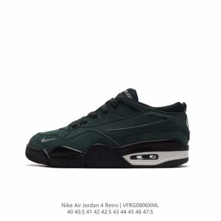 鹿皮 耐克 Nike Air Jordan 4 Retro Og迈克尔 乔丹aj4代乔4 低帮复古休闲运动文化篮球鞋。秉承轻量化的速度型篮球鞋设计思想完成设计， - 点击图像关闭