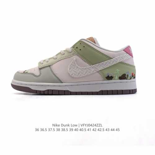 真标 耐克 Nike Dunk Low Retro 运动鞋 2025年新款 经典复古板鞋。作为 80 年代经典篮球鞋款，起初专为硬木球场打造，后来成为席卷街头的